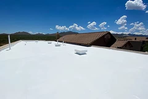 service roof coating